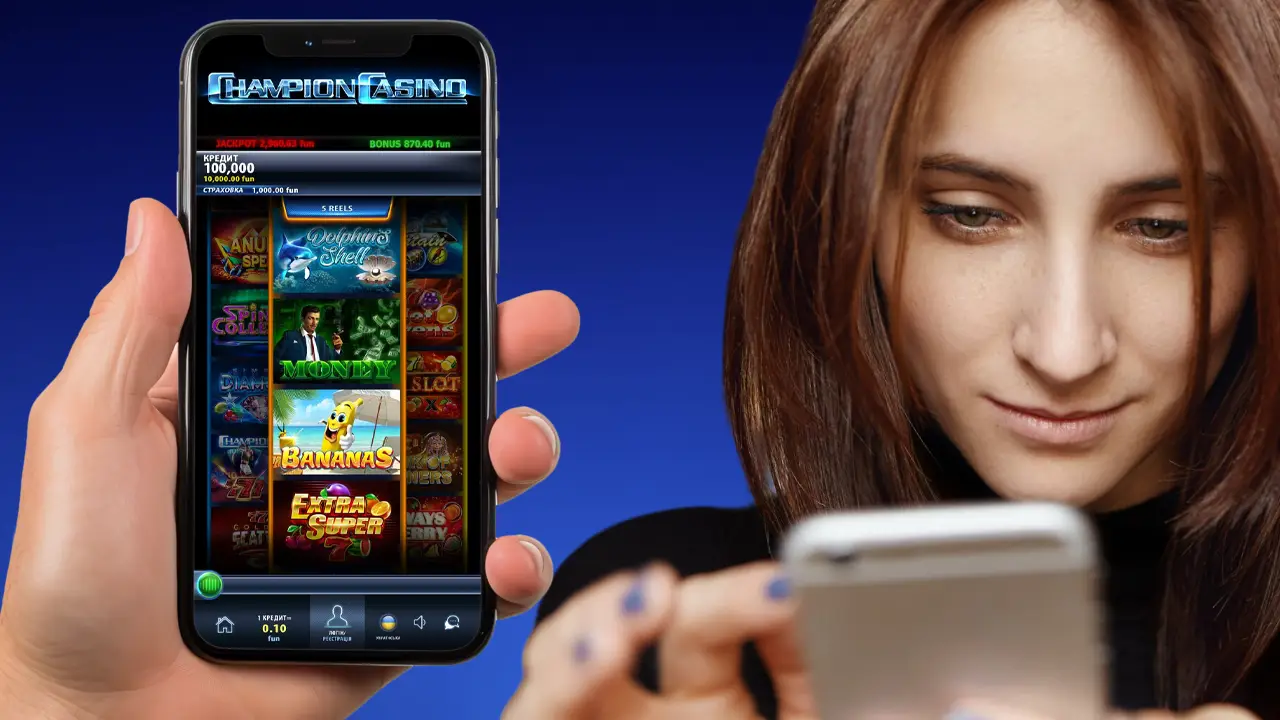 Сhampion casino на мобільному